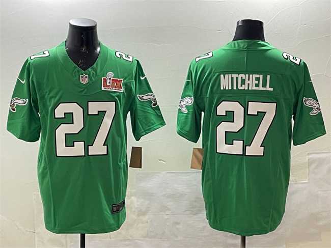 Men's Philadelphia Eagles #27 Quinyon Mitchell Green 2025 Super Bowl LIX Patch F.U.S.E. Throwback Vapor Untouchable Limited Stitched Jersey,We sell and wholesale Men's Philadelphia Eagles #27 Quinyon Mitchell Green 2025 Super Bowl LIX Patch F.U.S.E. Throwback Vapor Untouchable Limited Stitched Jersey on line form chian!